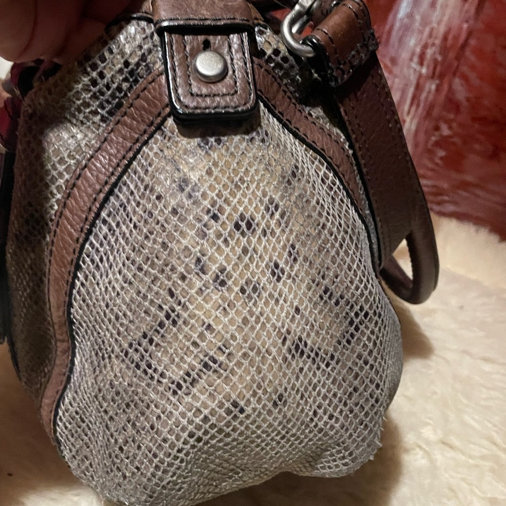 Fossil snakeskin bag - Picture 5 of 7
